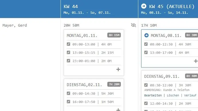 Arbeitszeiten nachtr&auml;glich bearbeiten